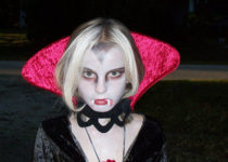 Trucco di halloween per bambini vampiro