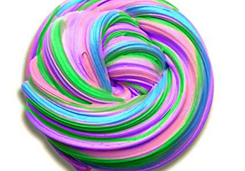 Come fare il Fluffy Slime: giocattolo Fluffy Slime colorato