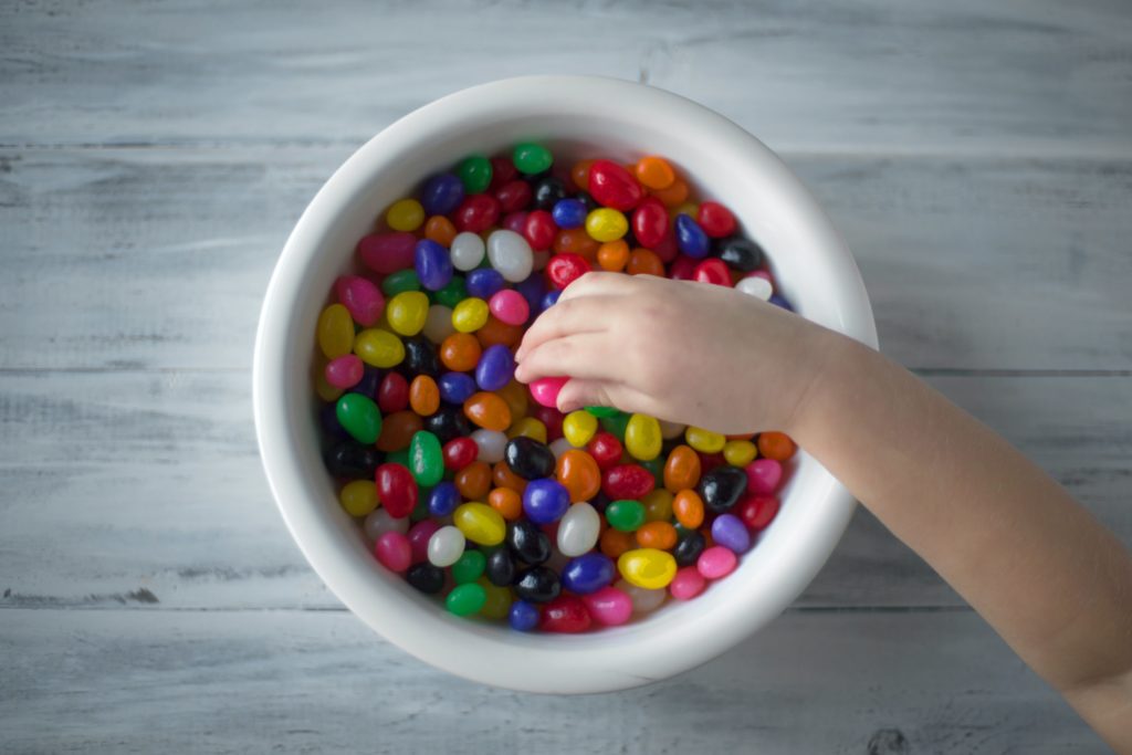 caramelle per buffet per una festa di compleanno per bambini