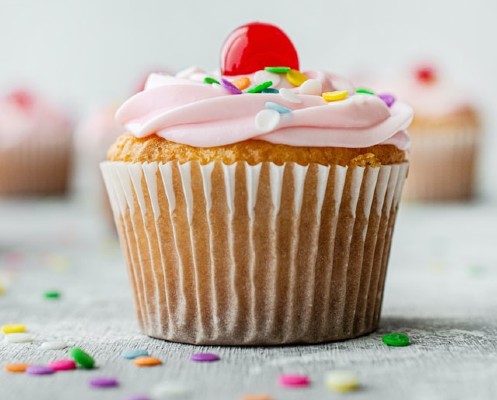 Cup Cakes per festa a tema Luna Park