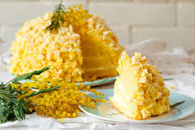 Torta mimosa per la festa della mamma.