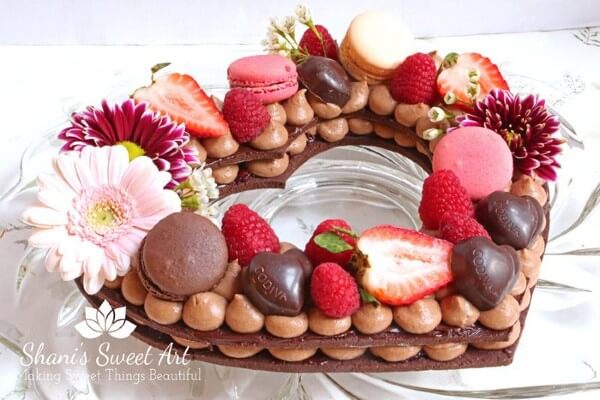 Cream tart cuore