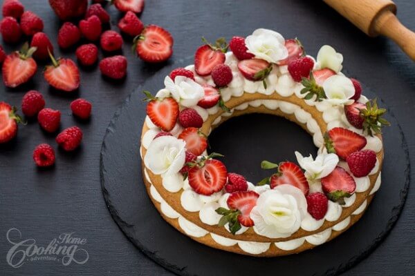 Cream tart di compleanno bambini