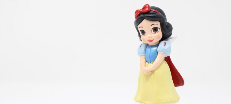 Festa a tema Principesse Disney: statuetta di Biancaneve 